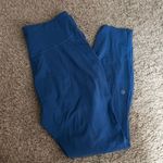 Lululemon Base Pace 28” Leggings Size 12 Blue Nile Photo 0