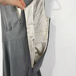 Anya Ponorovskaya Dora Gray Wool Sleeveless Midi Dress Women’s Size 6 A Photo 6