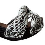 KORKS Natalia Natalia Crochet Twist Knot Sandals Tan SZ 6M Brown Photo 5