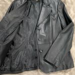 Caslon  genuine leather jacket Black size S Photo 1