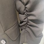 Laundry by Shelli Segal Women's Black Black Cuffed Sleeves Blazer Jacket Sz 2 Photo 4