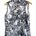 Nike Black Floral  Dri-Fit Tank Top M Photo 1