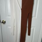 Staud Shoko Sweater Dress in Tan White L Size L Photo 2