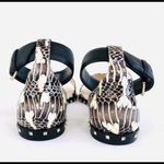 Valentino Garavani Snakeskin Soul Rockstud Sandals Photo 4