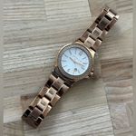 Michael Kors Ladies Watch Crystals Accents Pearl Dial Rose Gold-Tone Bracelet Photo 6