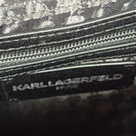 Karl Lagerfeld Maybelle Satchel in Black Photo 2