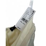 PacSun NWT  S  Dress Bow Detail Satin Tube Strapless Mini White Womens Bodycon Photo 3