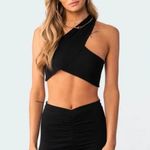 Edikted  Gina One Shoulder Crop Top Photo 0