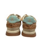 Madewell Kickoff Trainer Sneakers Leopard Calf Hair Nubuck Faraway Sky Size 8.5 Photo 7