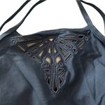 Xhilaration NWT Xhiliration Black Halter Cut Out Bikini Top Strappy size Small Photo 4