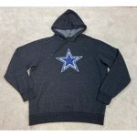 Antigua  Dallas Cowboys Star Logo Pullover Hooded Sweatshirt Size L Photo 0
