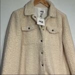 Jack by BB Dakota  Faux Sherpa Ivory Teddy Jacket Size Medium NWT‎ Photo 2