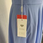 JJs House Formal Dress 10 Blue NWT Short Sleeve Cocktail Photo 5