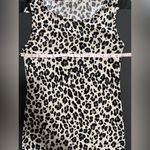 easel  Los Angeles Leopard Print Ribbed Body Con Sleeveless Maxi Dress Sz S NWOT Photo 4
