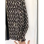 IRO Kamber Red Tweed Knit Zipper Leather Trim Moto Jacket Size 40 Career Office Photo 7