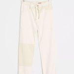 Pilcro | Ultra High-Rise Pull-On Stretch Slim Fit Corduroy Jeans Cream Medium Photo 0