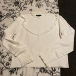 French Connection White Dainty Sweater Photo 0