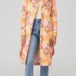 Show Me Your Mumu Nancy Trench Coat Retro Garden Womens Size XS Photo 13