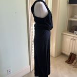 Joie  Black Seamour Twist Front Maxi Dress Size Small Photo 4