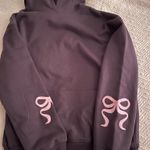 Edikted  Bonnie Bow Hoodie Sweatshirt Photo 0
