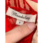 NWT Mandalay Red Sequin High Low Maxi Mermaid Gown Evening Formal Dress Womens 8 Photo 9