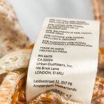 Free People Next Vacation Smocked Crop Top Blouse Open Back Boho Peasant Medium Photo 10