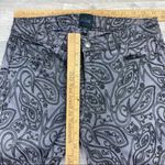 joe's jeans  Gracie Paisley Embroidered Black Collection Jeans Gray Black Size 27 Photo 9