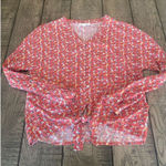 Beach Lunch Lounge tie front top woman’s size XS Photo 0