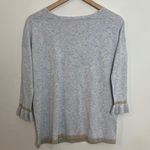 Lilly Pulitzer - Charla Ruffle Cuff Sweater Heathered Seaside Grey Photo 2