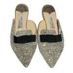 Jimmy Choo US 6 EURO 36 1/2 Women’s Italian Sparkly Holiday Designer Shoes Flats Photo 0