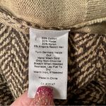 Talbots Herringbone Angora Cardigan Sweater Brown Tan Size XL Photo 8