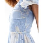 Free People Sundrenched Floral Tiered Puff Sleeve Maxi Dress Photo 3