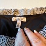 Speechless  Dress upper animal print lower lace overlay black‎ & white small S Photo 10