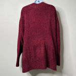 Ava & Viv  Burgundy Shimmer V Neck Sweater Women's 2X Photo 4