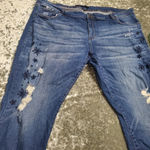 sts blue  Taylor Ripped Embroidered Straight-Leg Jeans Photo 3