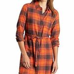 Toad & Co  Re-Form Plaid Flannel Shirtdress Western Cowgirl NWT XS Monarch T1781908 Photo 0