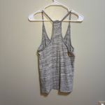 Victoria's Secret Pink  Sleepwear Grey Burnout Racerback Spaghetti Strap Tank Top Photo 2