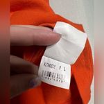 hB:Brats_01 Orange Vneck Crop Top Large Photo 6