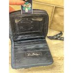 Vera Bradley Wallet Small Blue Floral Design 4”by 4” Zippered Coin, CC And Bill Photo 3