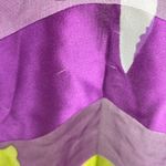 Cynthia Rowley 100% Silk Scarf. Abstract Floral. Bright Colors. 14”x66” Photo 3