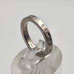 MantraBand  Silver Tone What Goes Around Comes Around Ring (6) Photo 4