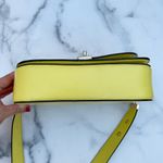 Valentino Garavani Valentino women’s pierced stud small yellow leather shoulder bag Photo 10