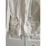 Lands End windbreaker Size MP White Photo 2