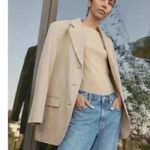 Everlane New with tags  The 80s Blazer Ash Brown in size 00 Photo 8