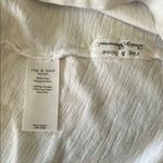 Rag and Bone  Pima Cotton Slub Logo Tee – White “the Very Best” Embroidery – Size M Photo 7