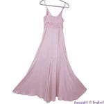 EXPRESS New!  Satin Ruffle Wrap Hi-Lo Maxi Dress, M‎ Photo 7
