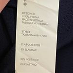 Fabletics NWT Phoenix Breathe Muscle Tank Deep Navy/Reflective Logo Size Large Photo 7