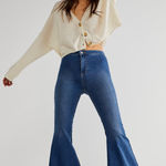 We The Free  Just Float On High Waist Flare Jeans Size 26 Photo 0