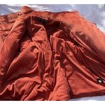 HYFVE  Women Copper Orange Bomber Side Zip Lined Cozy Puffer Jacket Sz L Photo 9