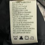 Tangerine  Women's Vest Jacket Puffer Down Black Multicolor Watercolor Size Large Photo 5